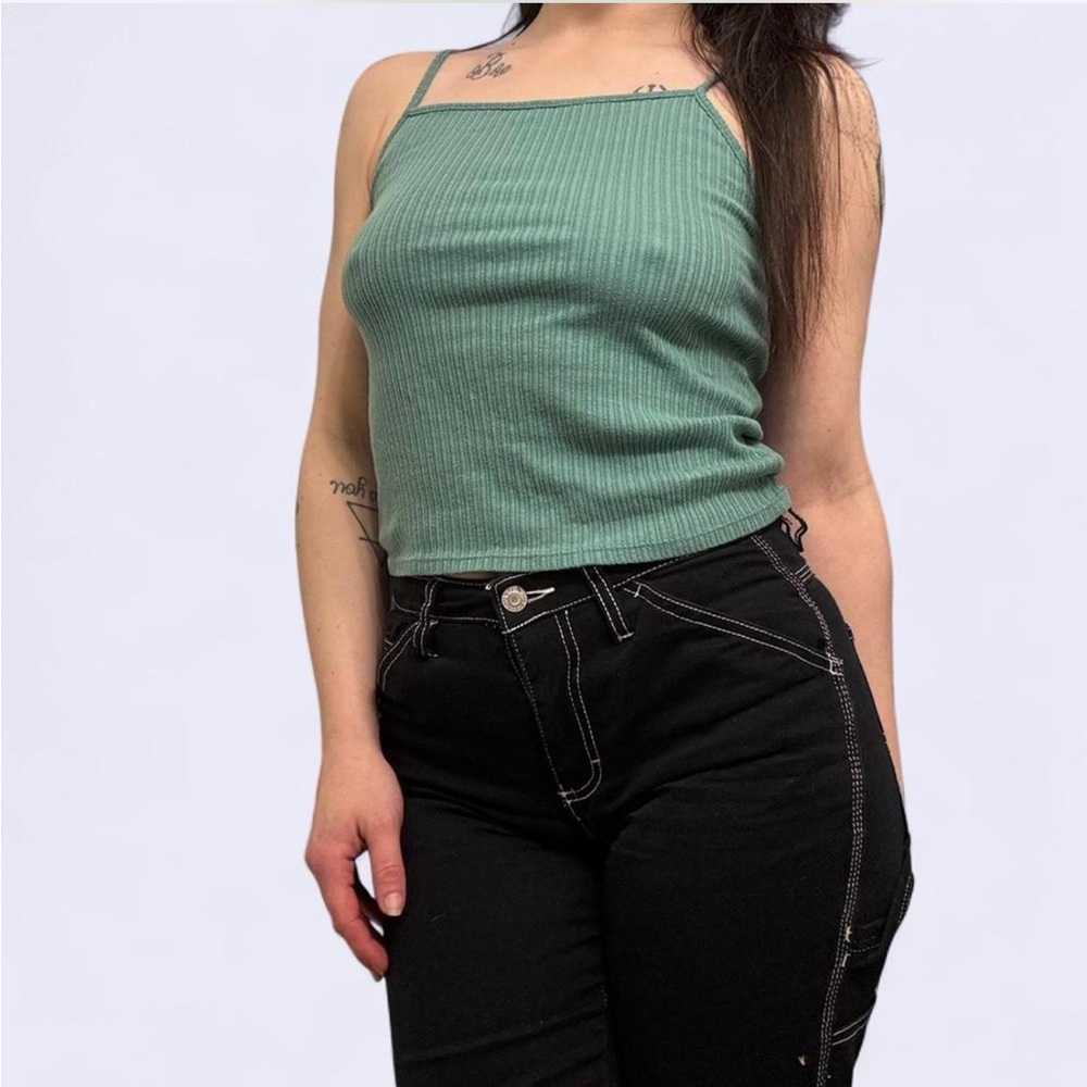 American Eagle Ribbed Cami Tank Top